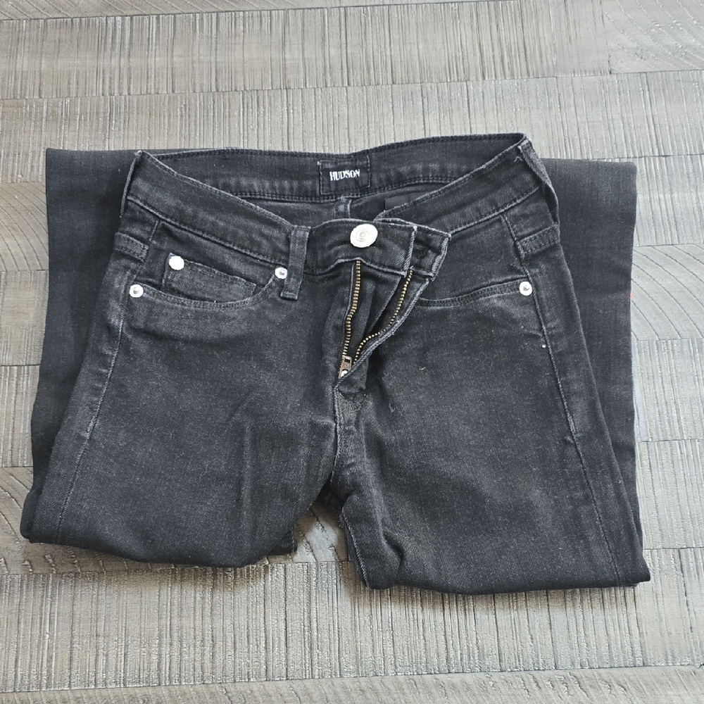 HUDSON Charcoal Skinny Women's Jeans